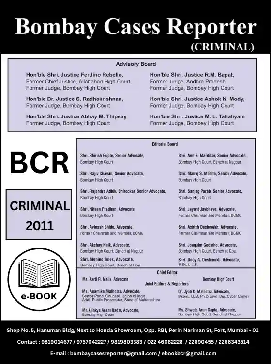 BCR Criminal 2011